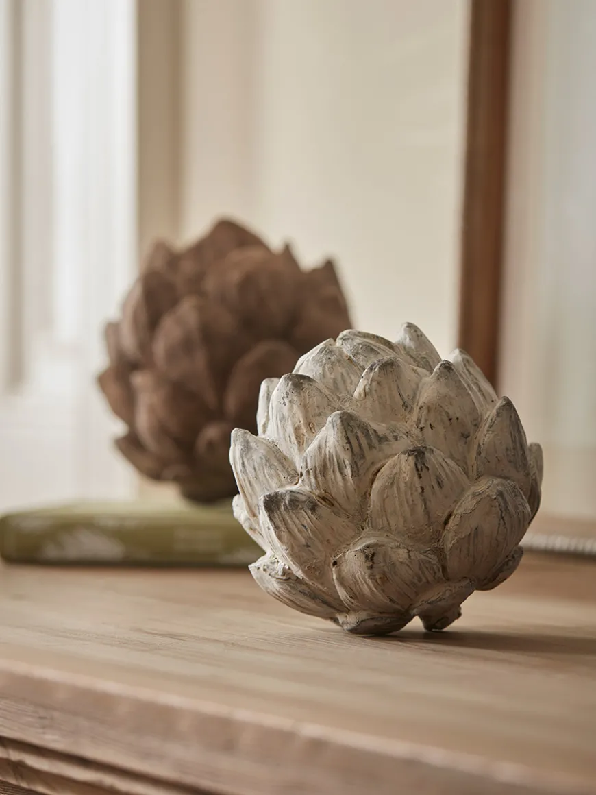 Decorative Artichoke - Whitewashed