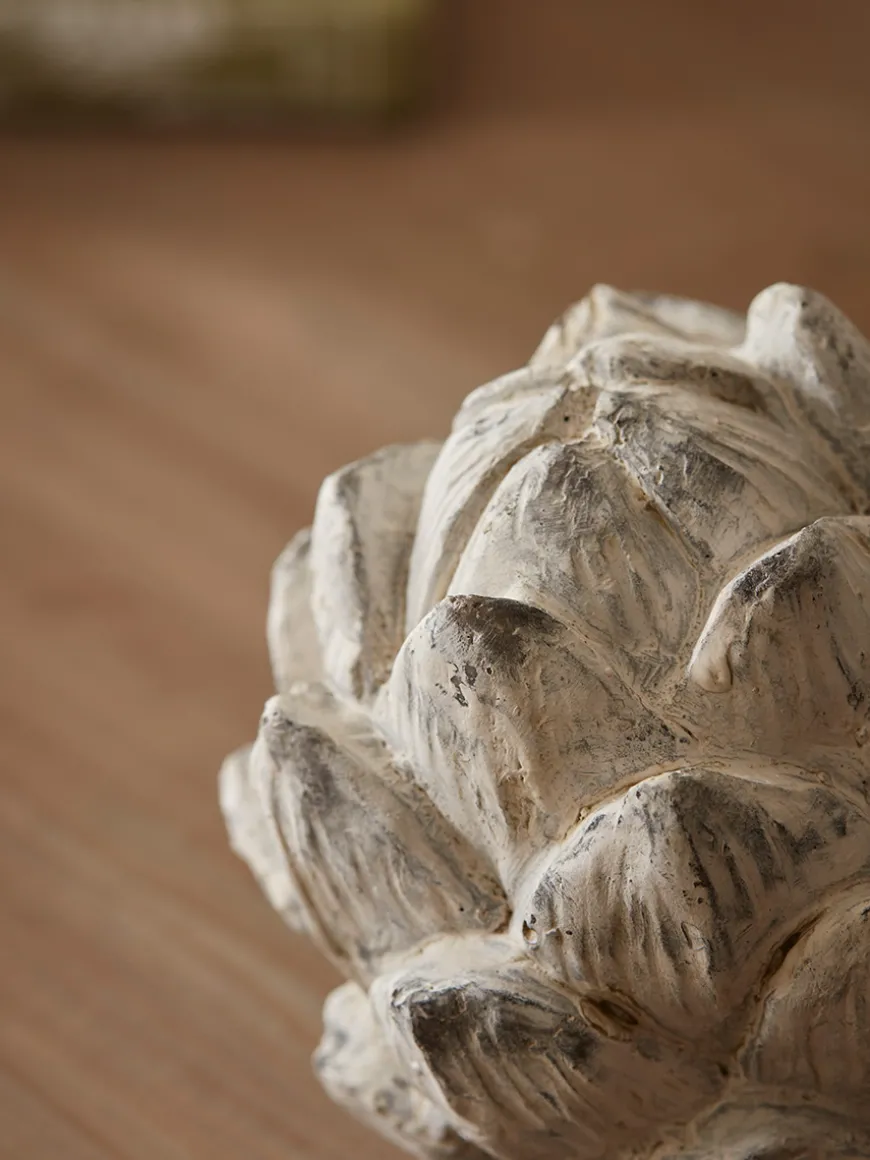 Decorative Artichoke - Whitewashed