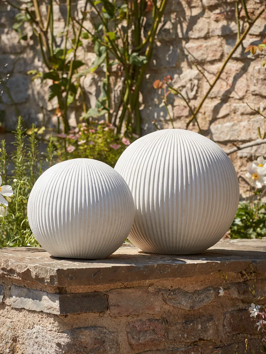 Decorative Fluted Sphere