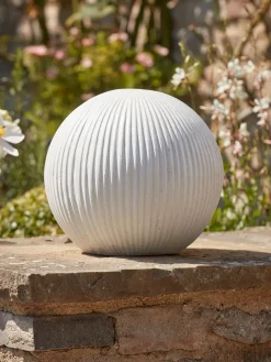 Decorative Fluted Sphere