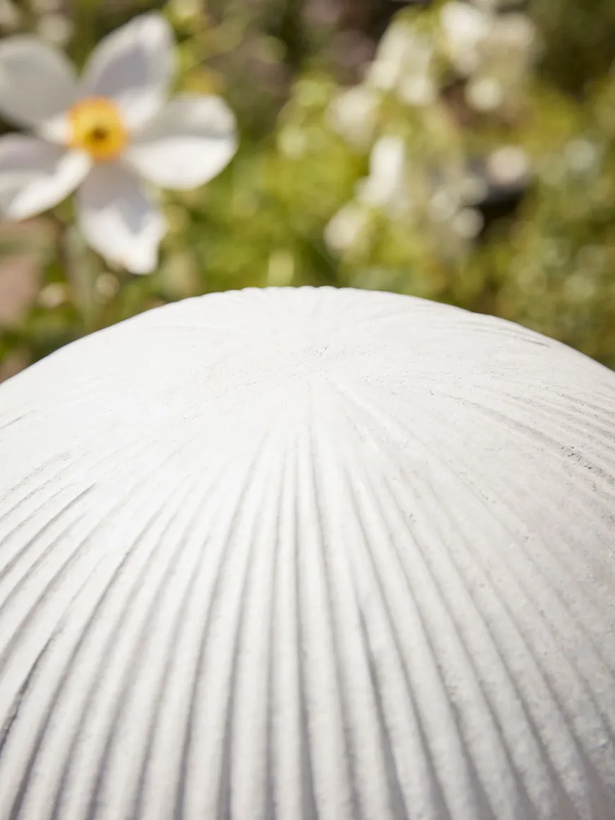 Decorative Fluted Sphere