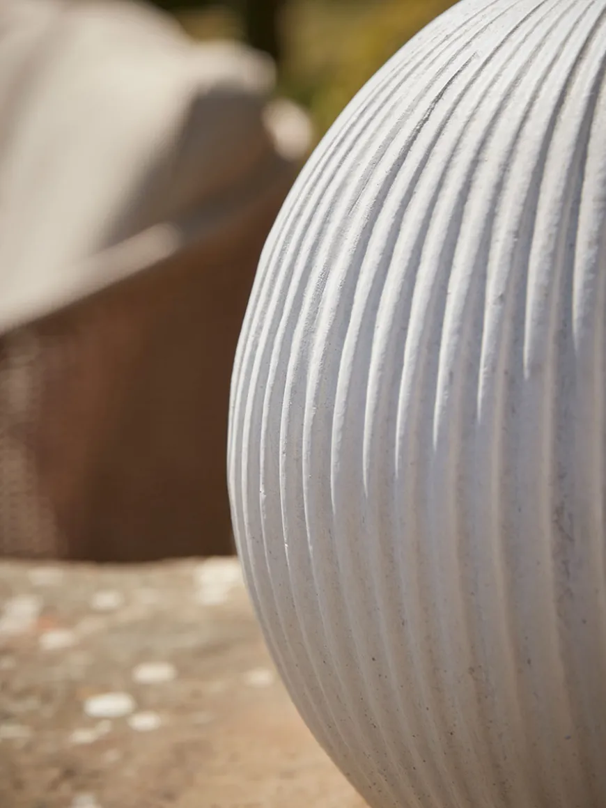 Decorative Fluted Sphere