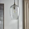 Diamond Glass Pendant - Droplet