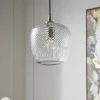 Diamond Glass Pendant - Squoval