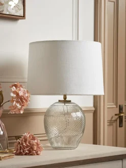 Diamond Glass Table Lamp