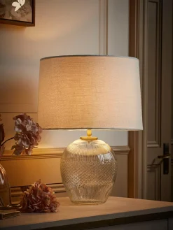 Diamond Glass Table Lamp