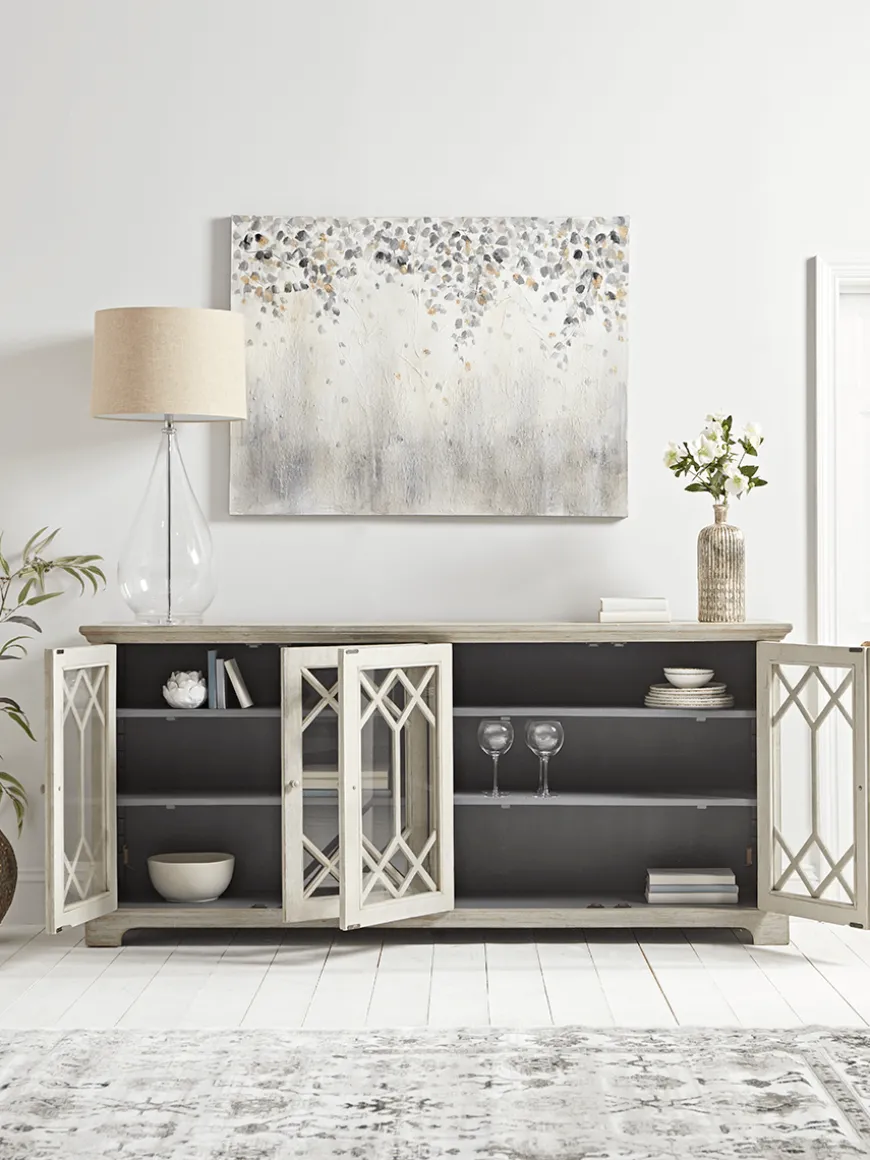 Diamond Panel Sideboard