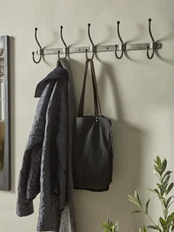 Distressed Industrial Metal Hooks - Large