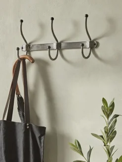 Distressed Industrial Metal Hooks - Small