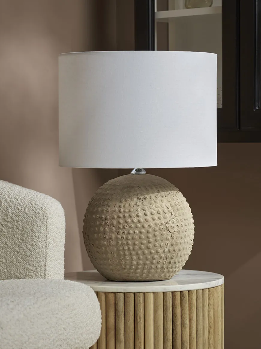 Dotty Terracotta Table Lamp