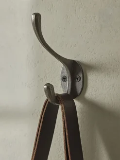 Double Coat Hook - Cast Iron