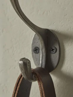 Double Coat Hook - Cast Iron
