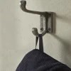 Double Coat Hook - Cast Iron