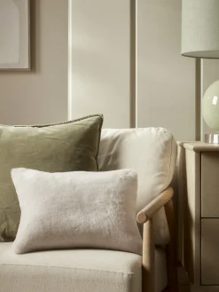 Eadie Sheepskin Cushion Cover - Swedish Grey