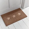 Embossed Stars Doormat
