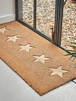 Embossed Stars Doormat - Double