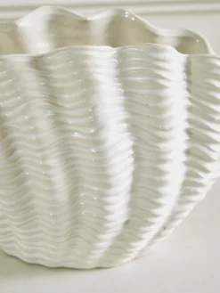 Faux Clam Vase
