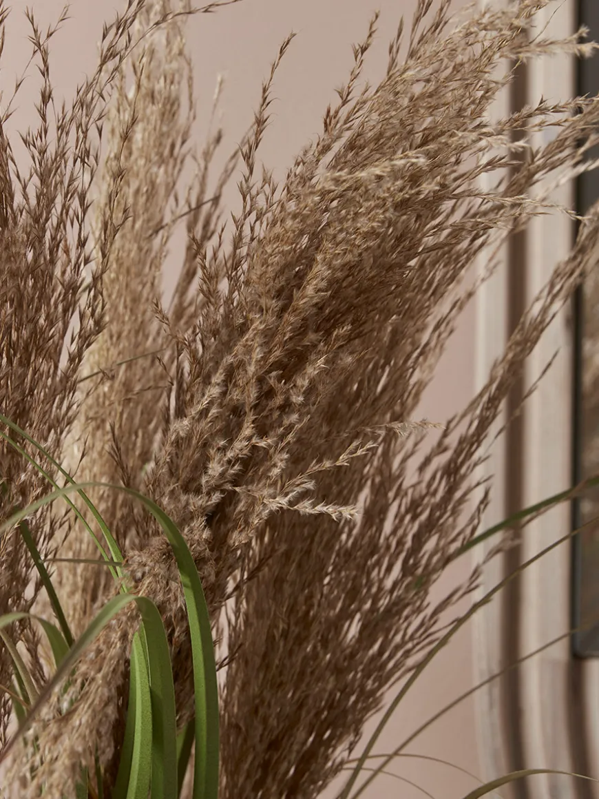 Faux Potted Pampas Grass