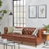 Fenn Sofa - Tan Leather