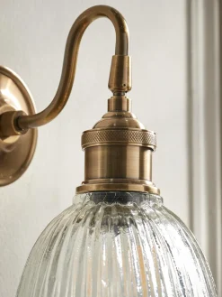 Flower Glass Wall Light