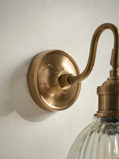 Flower Glass Wall Light