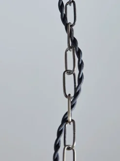 Fluted Droplet Glass Pendant