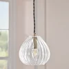 Fluted Tapered Pendant
