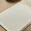 Four Cotton Placemats - Natural