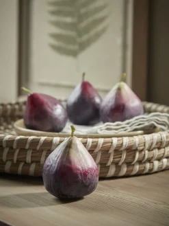 Four Decorative Faux Figs