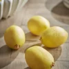 Four Decorative Faux Lemons