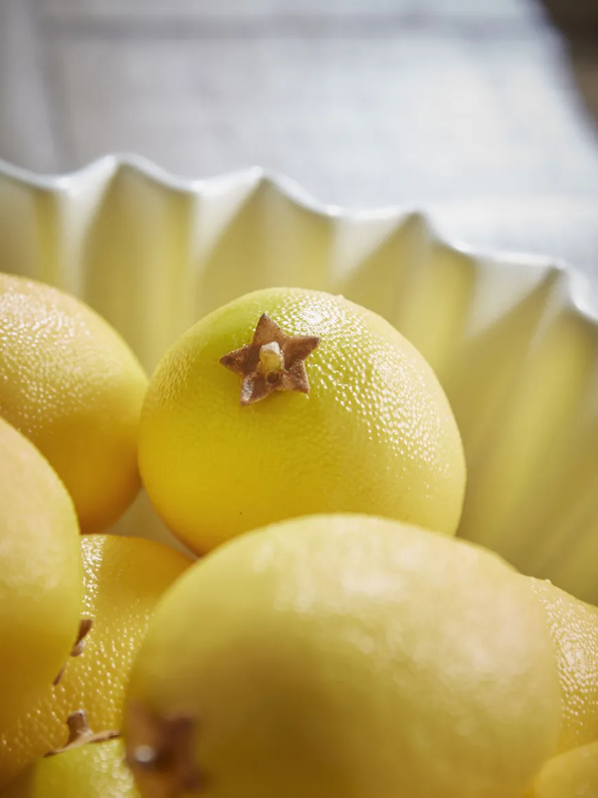 Four Decorative Faux Lemons