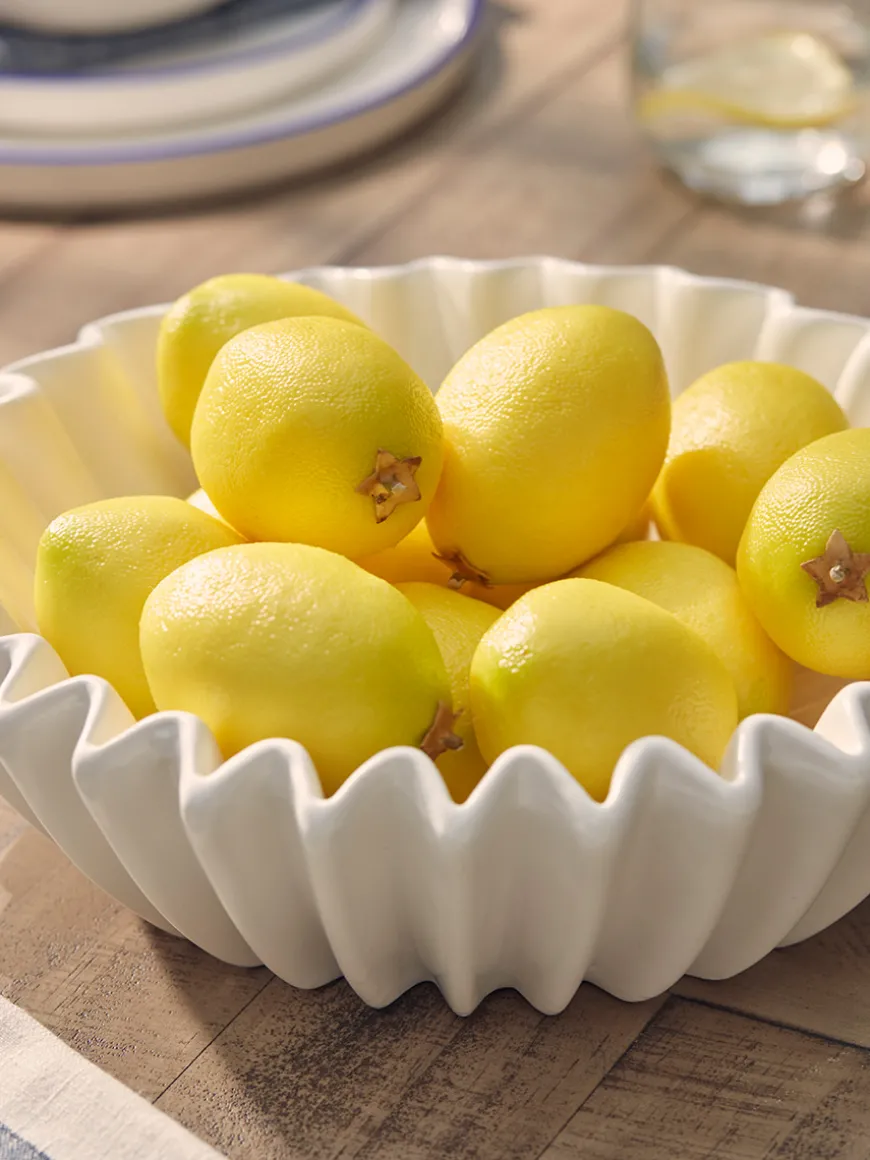 Four Decorative Faux Lemons