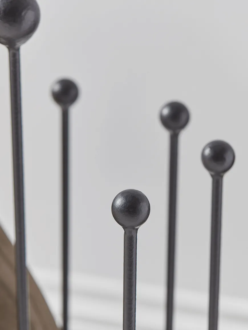 Four Pair Round Boot Rack