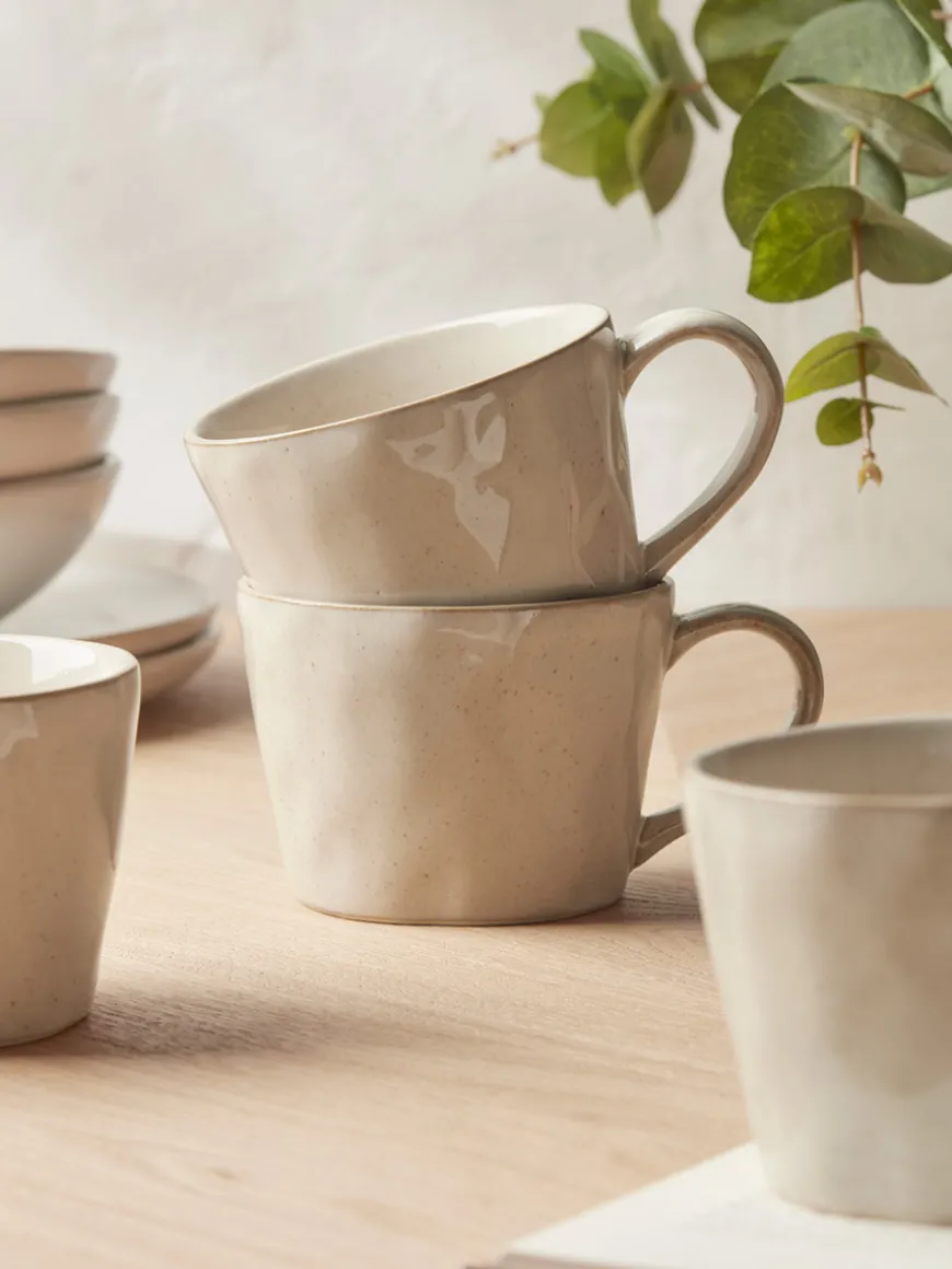 Four Pia Mugs