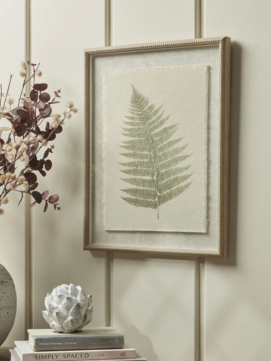 Framed Bracken Leaf Print