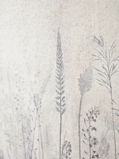 Framed Wildflower Hessian Wall Art