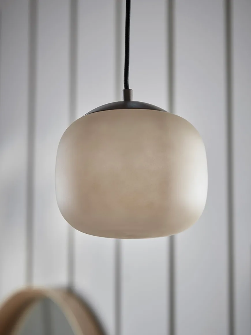 Frosted Squoval Pendant