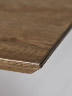 Geo Rustic Oak Dining Table