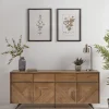 Geo Rustic Oak Sideboard