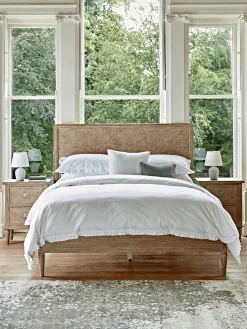 Geometric Parquet Bed