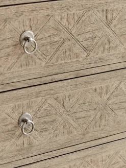 Geometric Parquet Chest Of Drawers