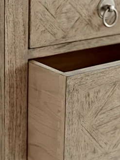 Geometric Parquet Chest Of Drawers