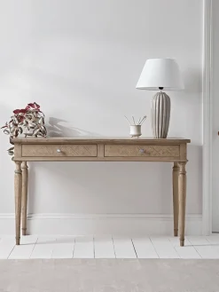 Geometric Parquet Desk