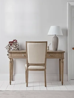 Geometric Parquet Desk