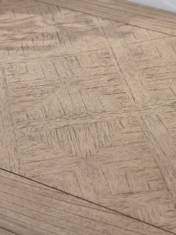 Geometric Parquet Desk