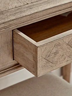 Geometric Parquet Dressing Table