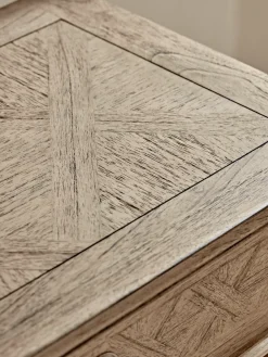 Geometric Parquet Dressing Table