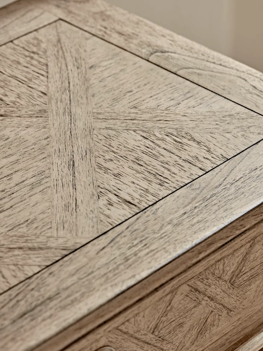 Geometric Parquet Dressing Table