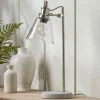 Glass & Concrete Table Lamp