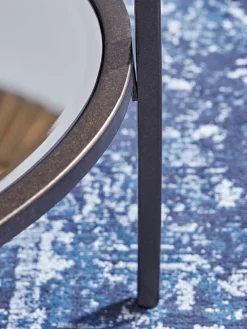 Glass Display Coffee Table - Aged Bronze